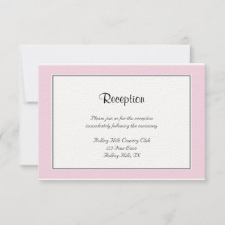 Invitación Recepción nupcial elegante de la mariposa del