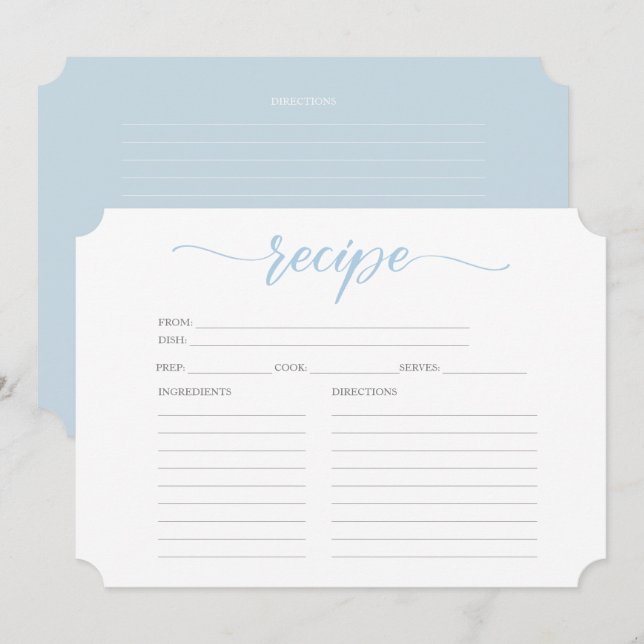 Invitación Receta Elegante De Brunch Bridal De Té De Flor Par (Anverso / Reverso)