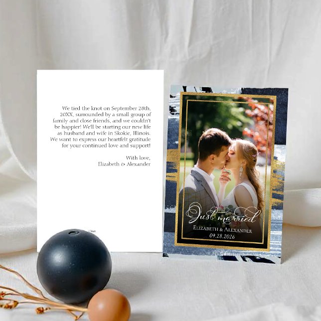 Invitación recién casada | Boda abstracto (Subido por el creador)