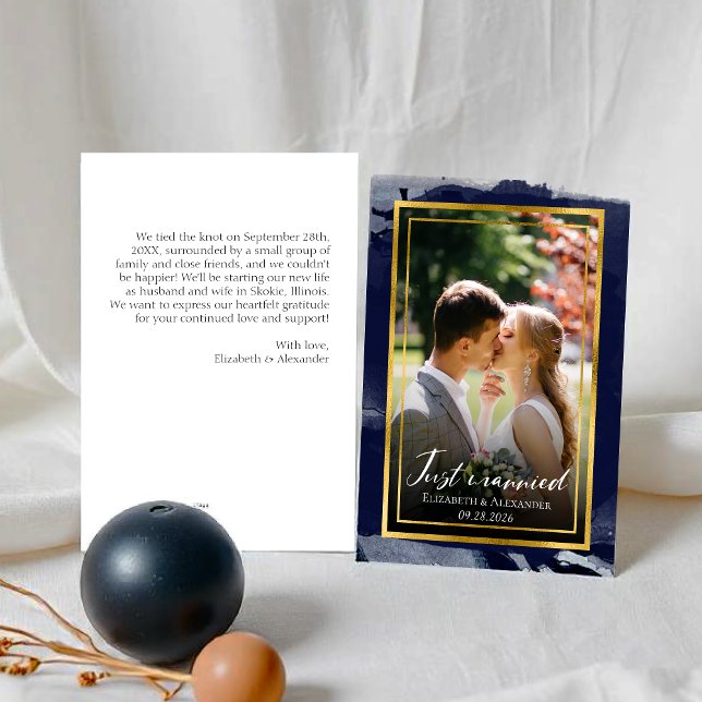 Invitación recién casada | Boda abstracto (Subido por el creador)