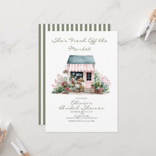 Invitación Recién llegada del mercado: Despedida de soltera