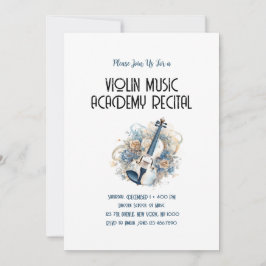 Invitación Recital anual especial de la Academia de Música de