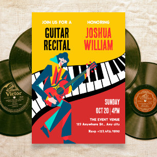 Invitación Recital de arte musical