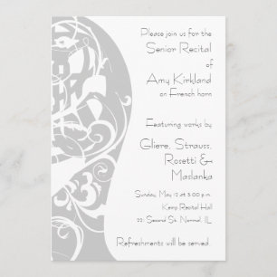 Invitación Recital del Cuerno de Francia