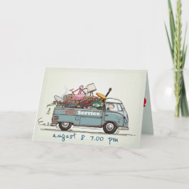 Invitación Recogida de Vintage