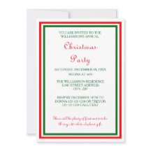 Recorte de Navidades dobles -Invitación de Fiesta 