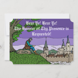 Invitación Recuerdos de Camelot