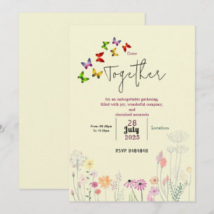 Invitación Recuerdos dulces que se acumulan 
