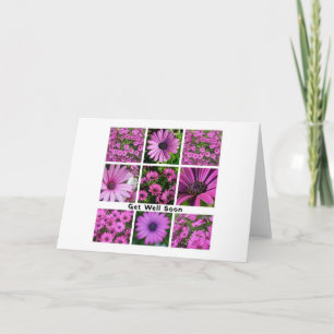 Invitación Recupérate Pronto Fotografía Collage de Margarita 