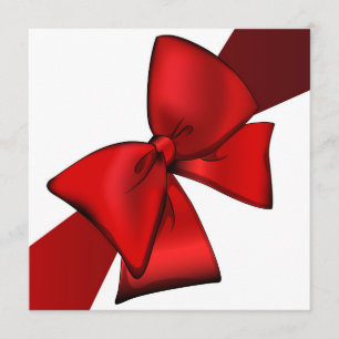 Invitación Red Bow