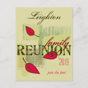Invitación Red deja unión familiar