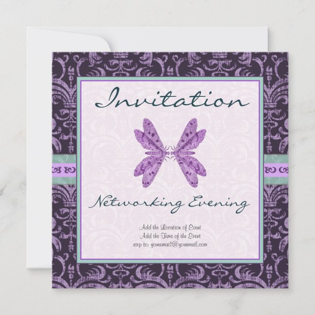 Invitación Redes, Confrontación, Evento de Comunicaciones (Anverso)