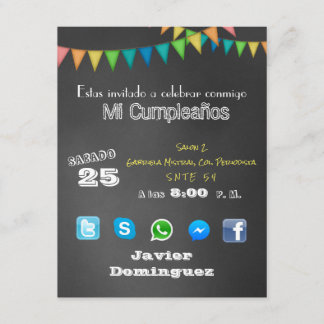 Invitacion Redes Sociales
