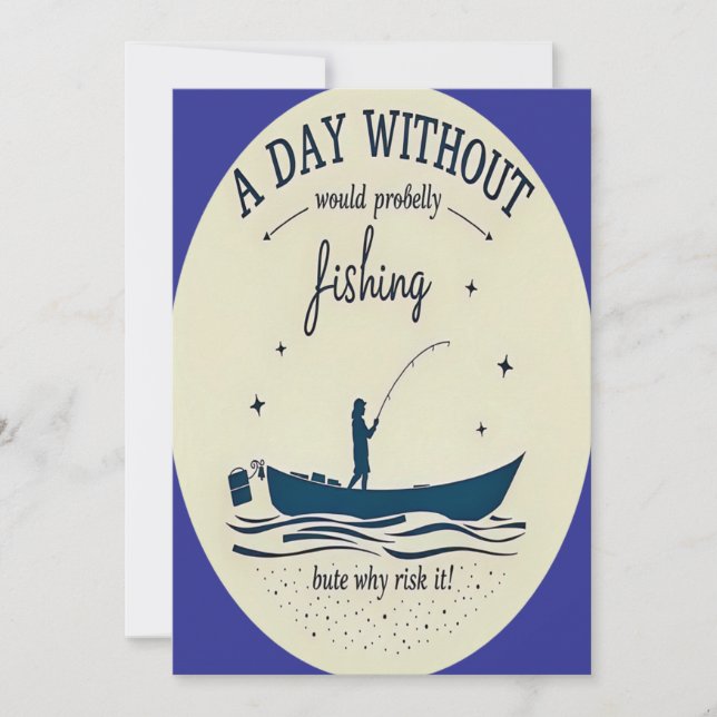 Invitación "Reel in the Fun: Save the Date Invitation (Anverso)