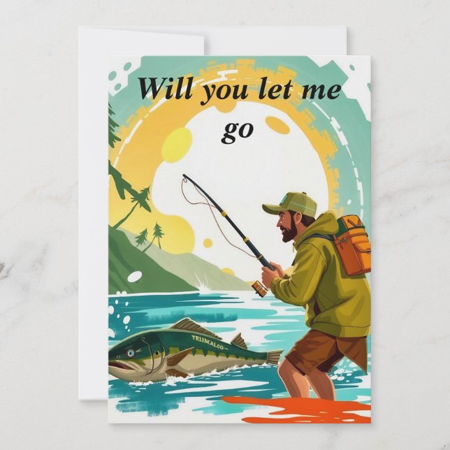 Invitación Reeling in Adventure: Un día de colisiones pesquer (Anverso)