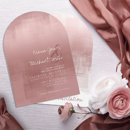 Invitación Reflexiones de color de aguaArco de canela ID774