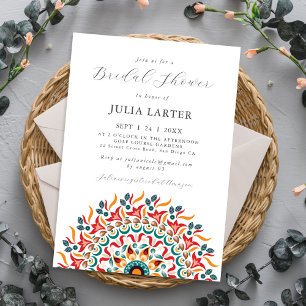 Invitación Regal Majestic Festival Mandala Bridal Shower