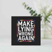 Regalo Anti-Trump para Hacer que Mentir sea Incorr