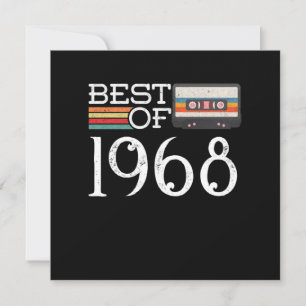 Invitación Regalo de 52 años de la cosecha de 1968