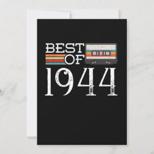 Invitación Regalo de aniversario de 76 cumpleaños de la época