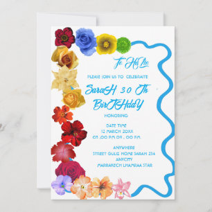 Invitación Regalo de bebé personalizado recién nacido toda fl