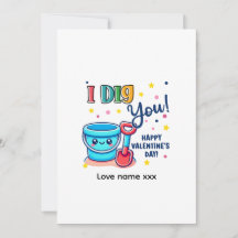 Regalo de cubo y pala Idea de regalo de San Valent
