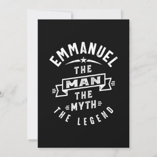 Invitación Regalo de Cumpleaños con Nombre Personalizado Emma