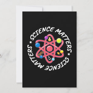 Invitación Regalo de Cumpleaños La Ciencia Orgullosa Import
