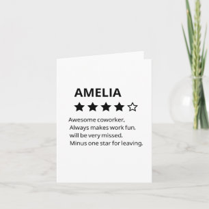 Invitación Regalo de despedida personalizado - Fundido trabaj