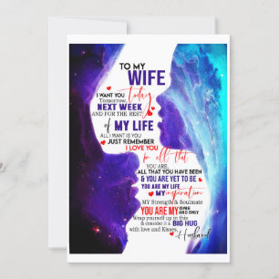Invitación Regalo de esposa  Carta A Mi Esposa Amor Del Marid