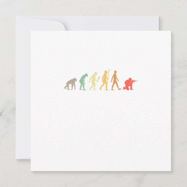 Invitación Regalo de evolución de pinball de época (Anverso)