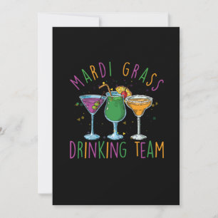 Invitación Regalo de Fiesta de Team Street para beber hierba