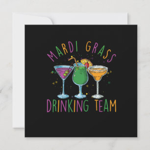 Invitación Regalo de Fiesta de Team Street para beber hierba