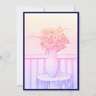 Invitación Regalo de flores