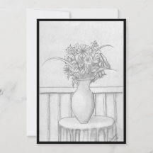 Regalo de flores - negro