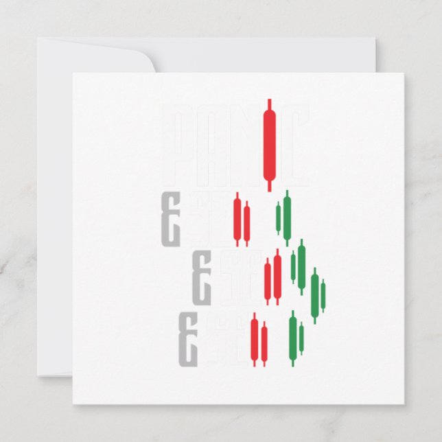 Invitación Regalo de Forex por caída del mercado de valores d (Anverso)