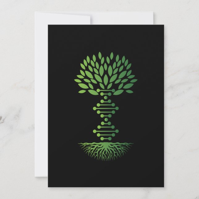 Invitación Regalo de historiador de familia de genealogía de  (Anverso)