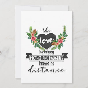 Invitación Regalo de madre El amor entre madre e hija