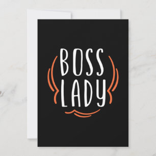 Invitación Regalo de Madre Jefa Señora