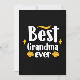 Invitación Regalo de Madre Mejor Abuela del Mundo