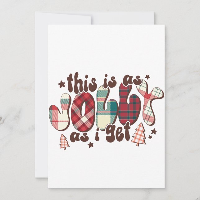 Invitación Regalo de Navidad Esto Es Tan Divertido (Anverso)