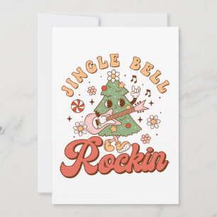 Invitación Regalo de Navidad Jingle Bell Rockin