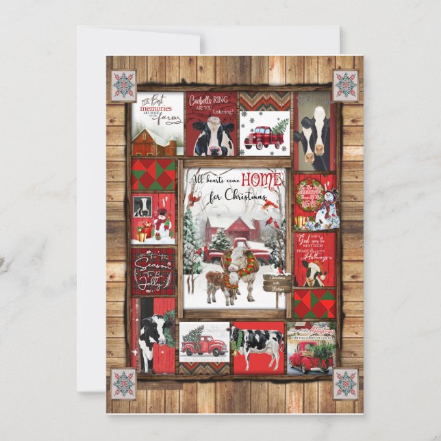 Invitación Regalo de Navidad | Todo el Corazón Viene a Casa p (Anverso)