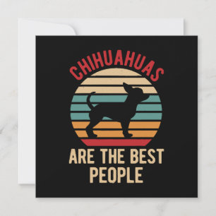 Invitación Regalo de perros chihuahua divertidos