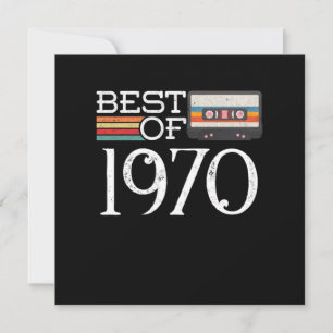 Invitación Regalo del 50 aniversario de la época de los años