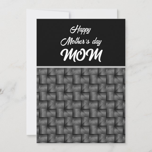 INVITACIÓN REGALO DEL DÍA DE LA MADRE MAMÁ PERSONALIZADO (Anverso)