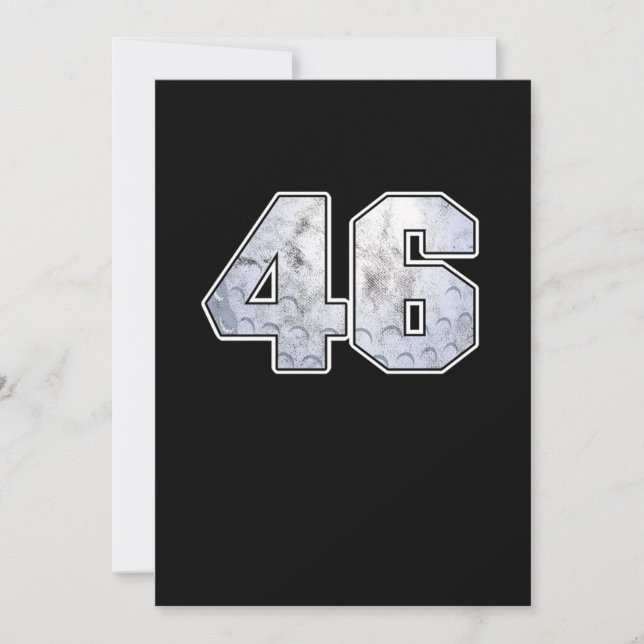 Invitación Regalo deportivo de la celebración del cumpleaños  (Anverso)