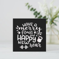 Regalo divertido de Navidad fitness sarcástico de 