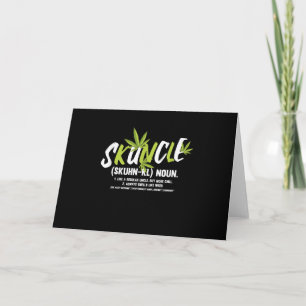 Invitación Regalo divertido para el tío fumador de hierba Sku
