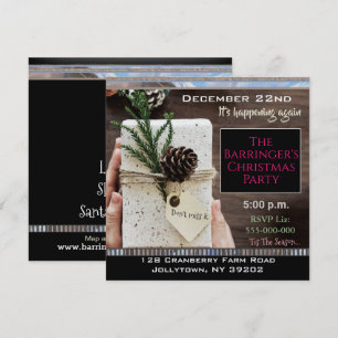 Invitación Regalo Elegante Espero que Asistas a la Fiesta de 